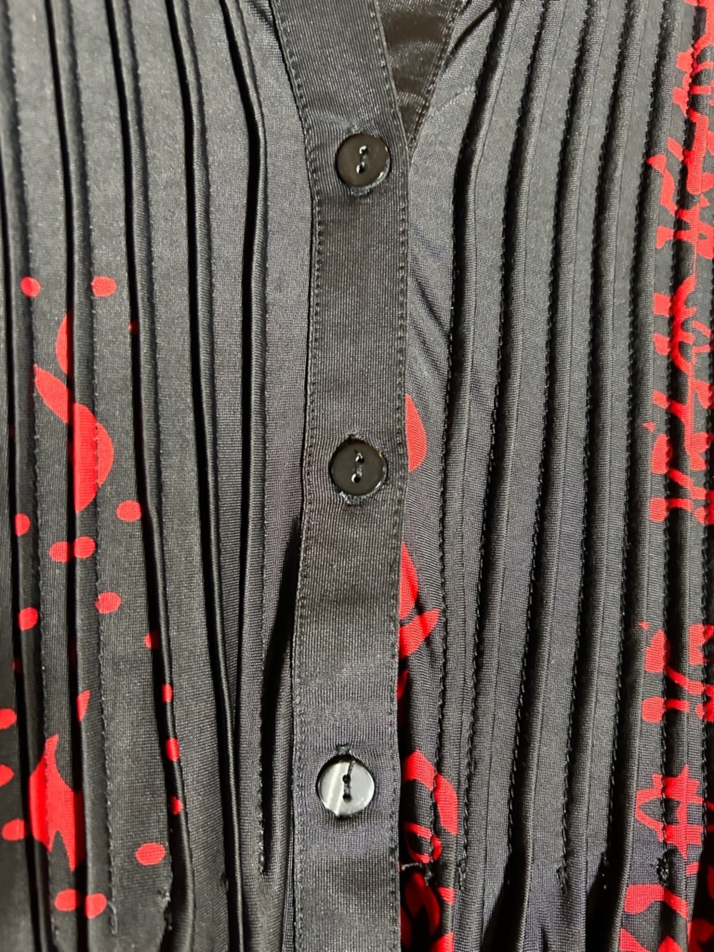 SERENGETI Long Line Jersey Knit Wrinkle Resistant Front Tucks Oversized Top - Picture 11 of 16
